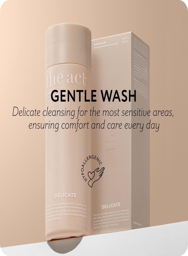 The Act Feminine Wash for Women - Gentle pH-Balanced Cleanser for All Skin Types, Including Sensitive Skin - Daily Comfort and Freshness, 6.8 fl oz - Image 2